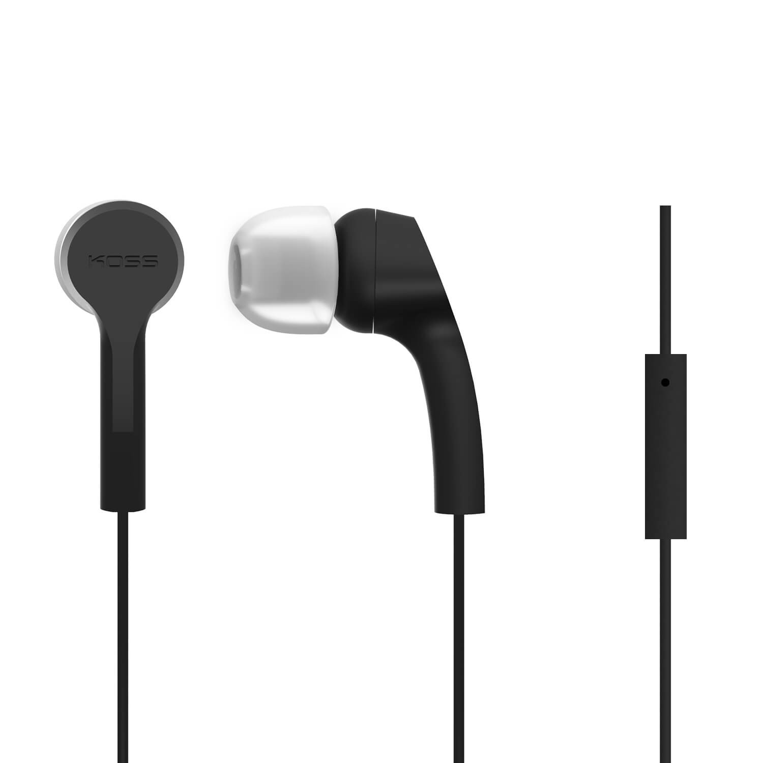 BildeKOSS Øreplugger KEB9iK Svart In-Ear med one touch mic