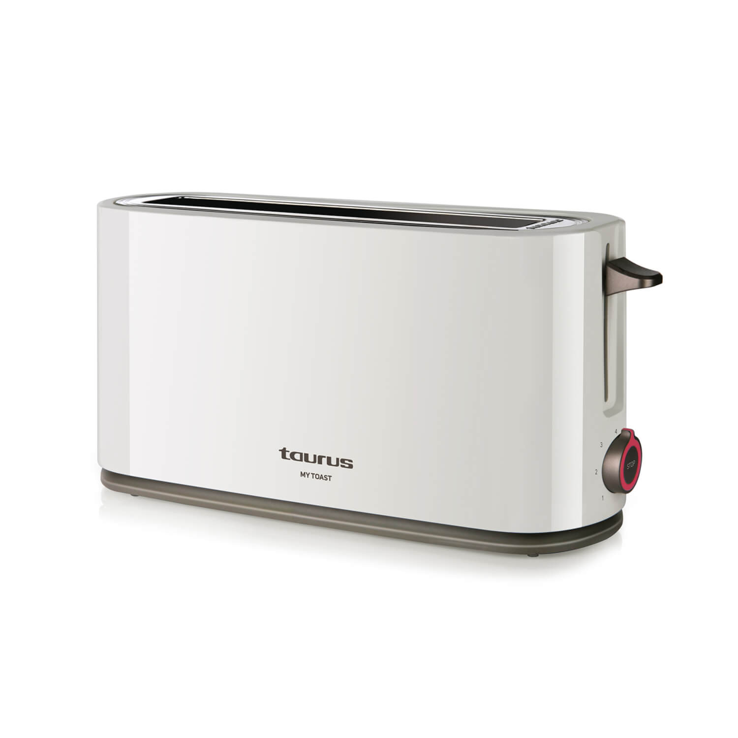 BildeTAURUS Toaster One Slot Long 1000W White