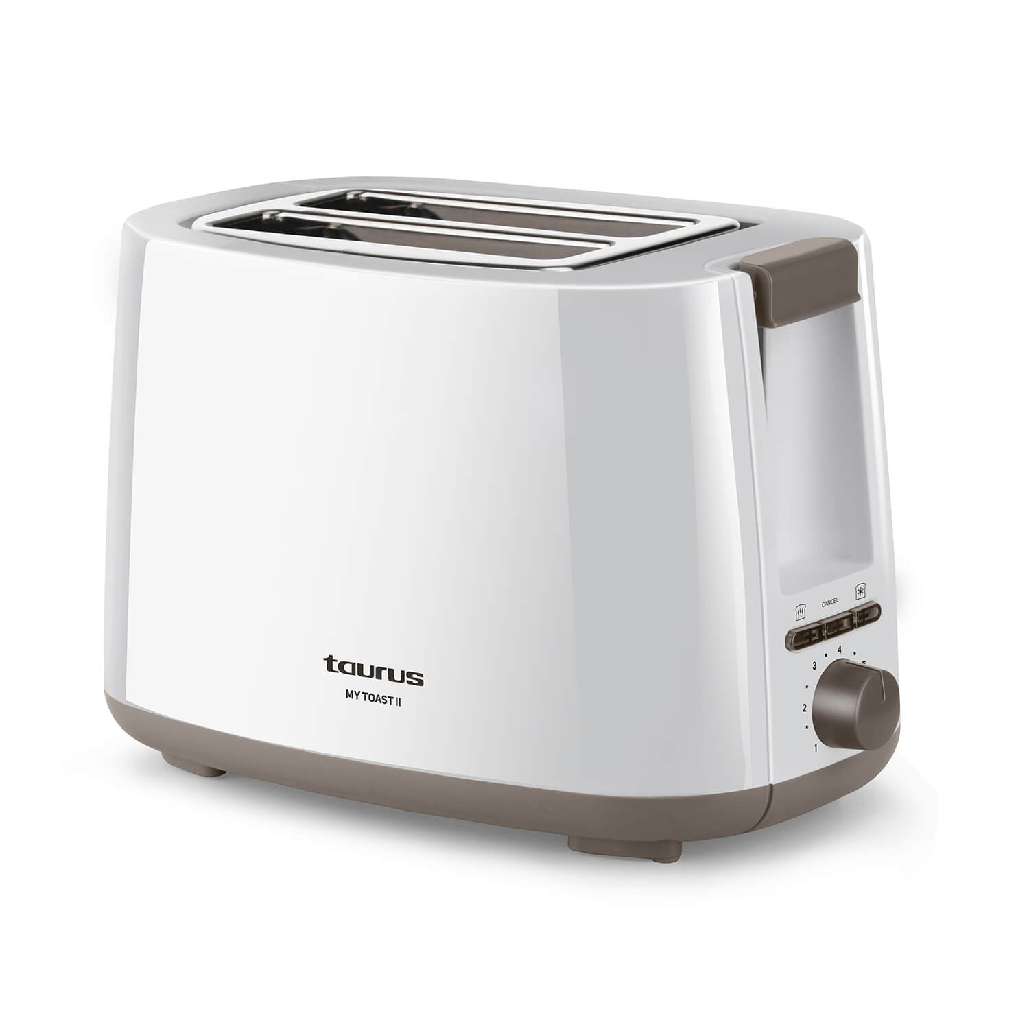 BildeTAURUS Toaster Two Slot 750W White