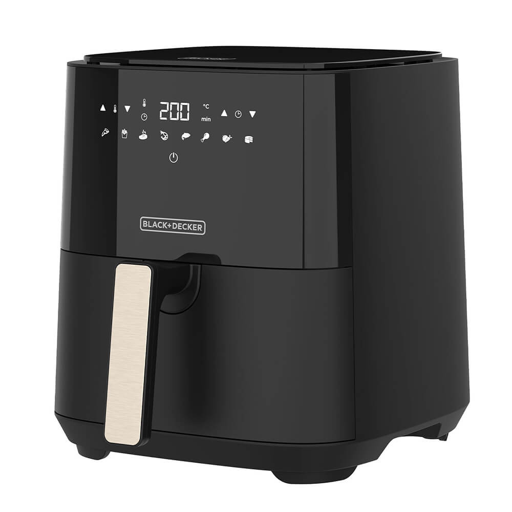 BildeBLACK+DECKER AIR Fryer Black 5L 1450W