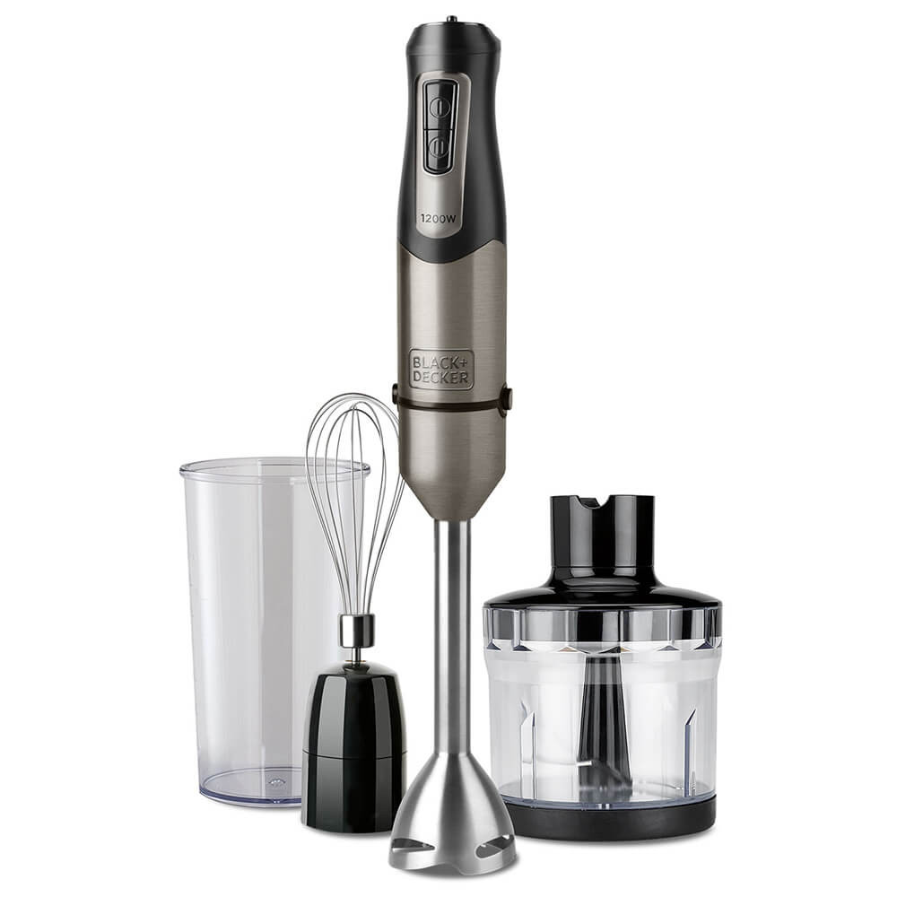 BildeBLACK+DECKER Hand Blender Set 1200W Brushed