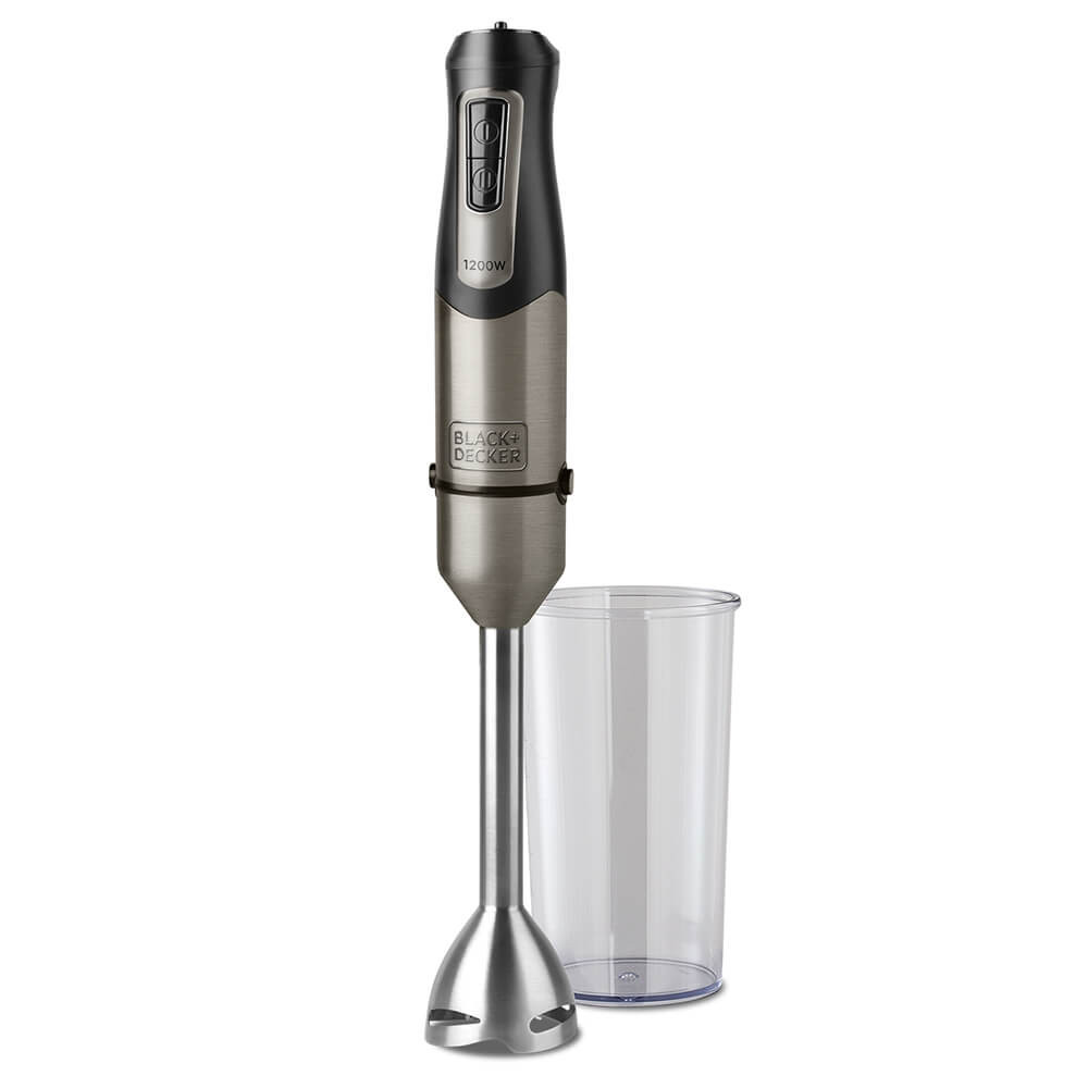 BildeBLACK+DECKER Hand Blender 1200W Brushed