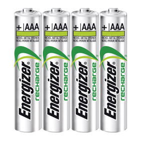 BildeENERGIZER Batteri AAA/LR03 Oppladbart Ni-Mh 500mAh 4-pack