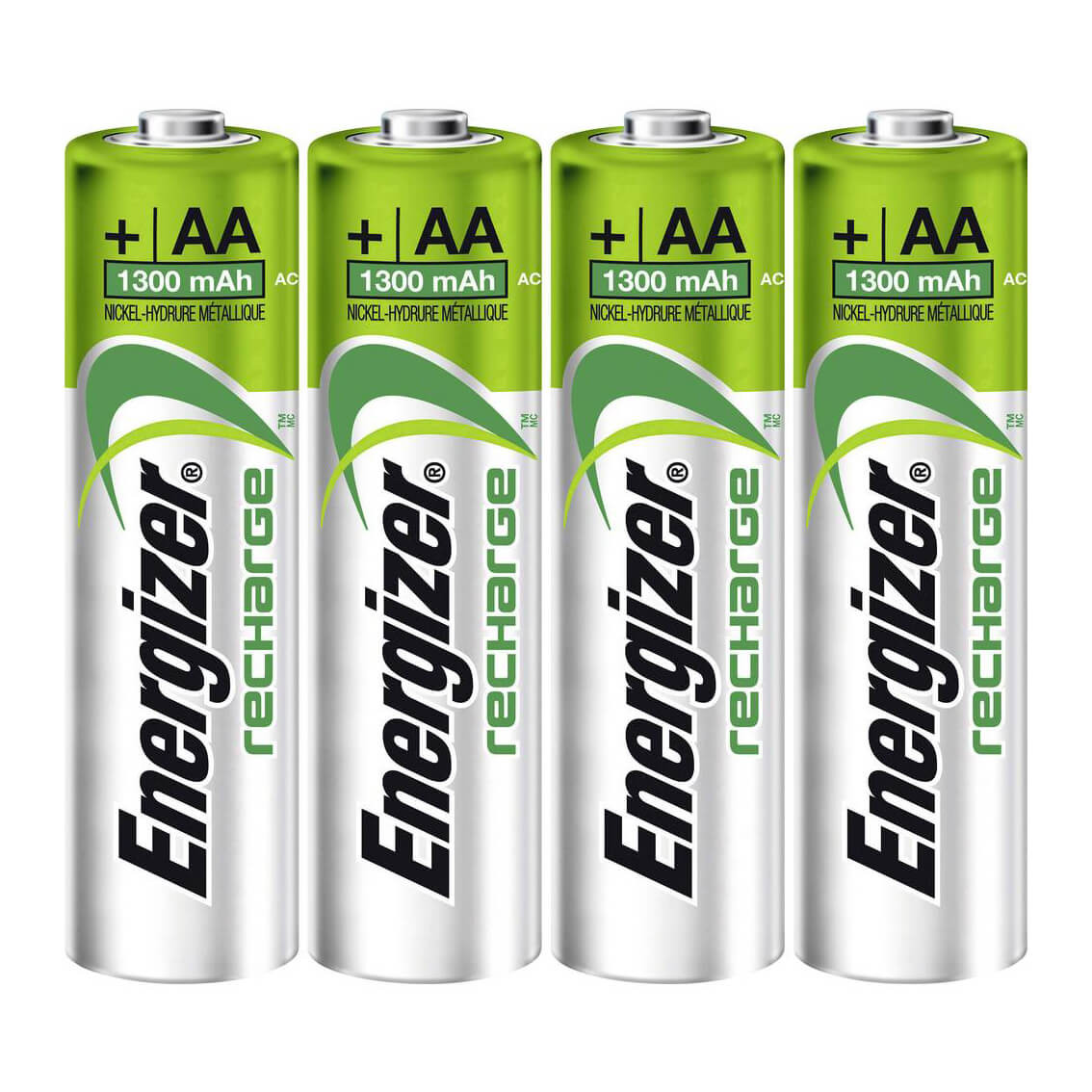 BildeENERGIZER Batteri AA/LR6 Oppladbar Ni-Mh 1300mAh 4-pack
