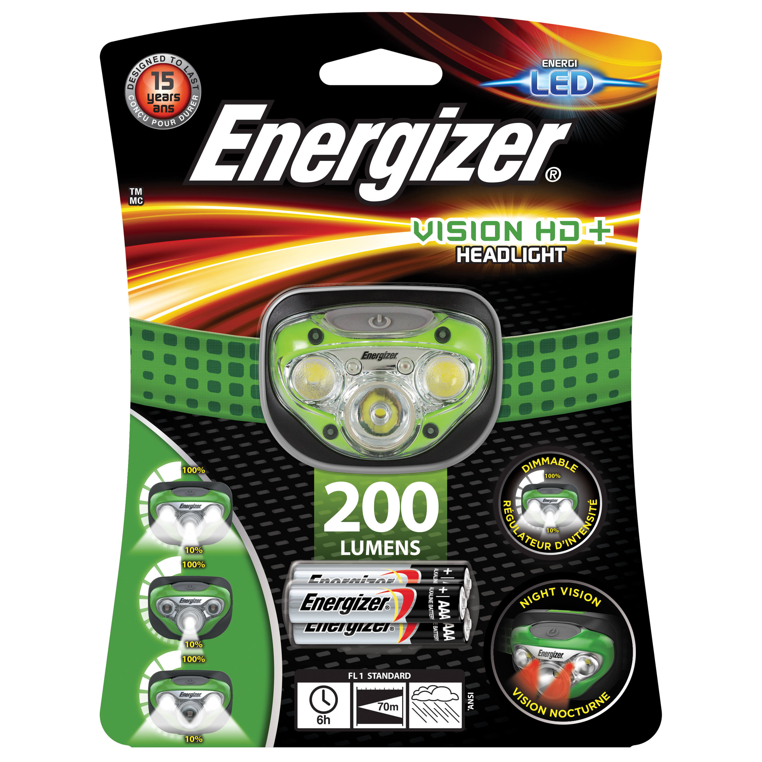 BildeENERGIZER hodelykt Pro 7-LED