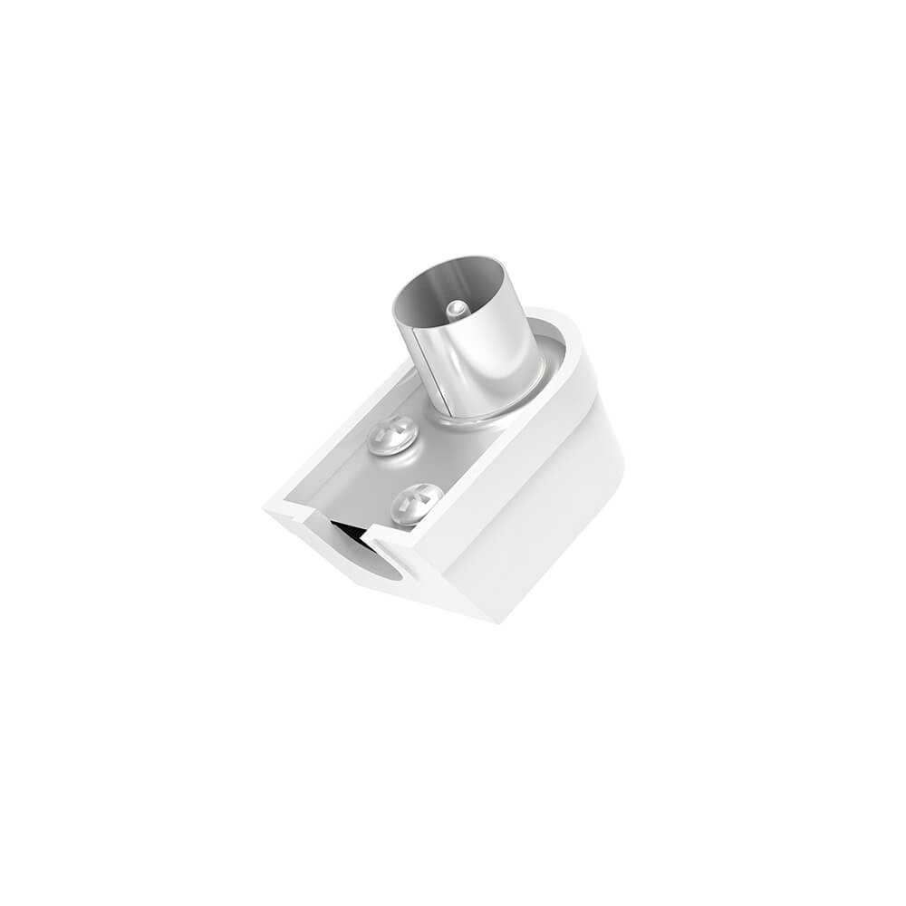 BildeHAMA Antenna Plug Coax Angle Screw On