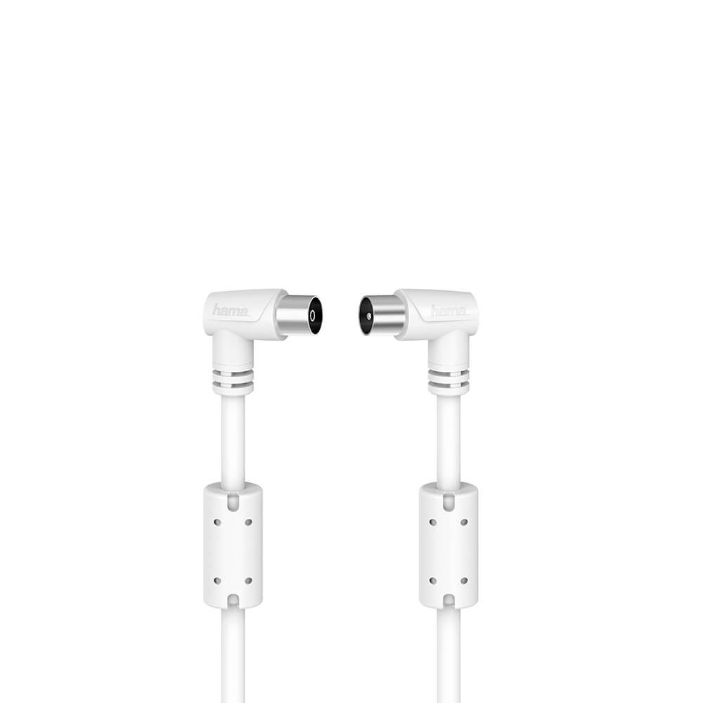 BildeHAMA Cable Antenna Angle 90dB White 1.5m