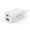 HAMA Charger 1x USB-C 1x USB-A GaN 45W W...