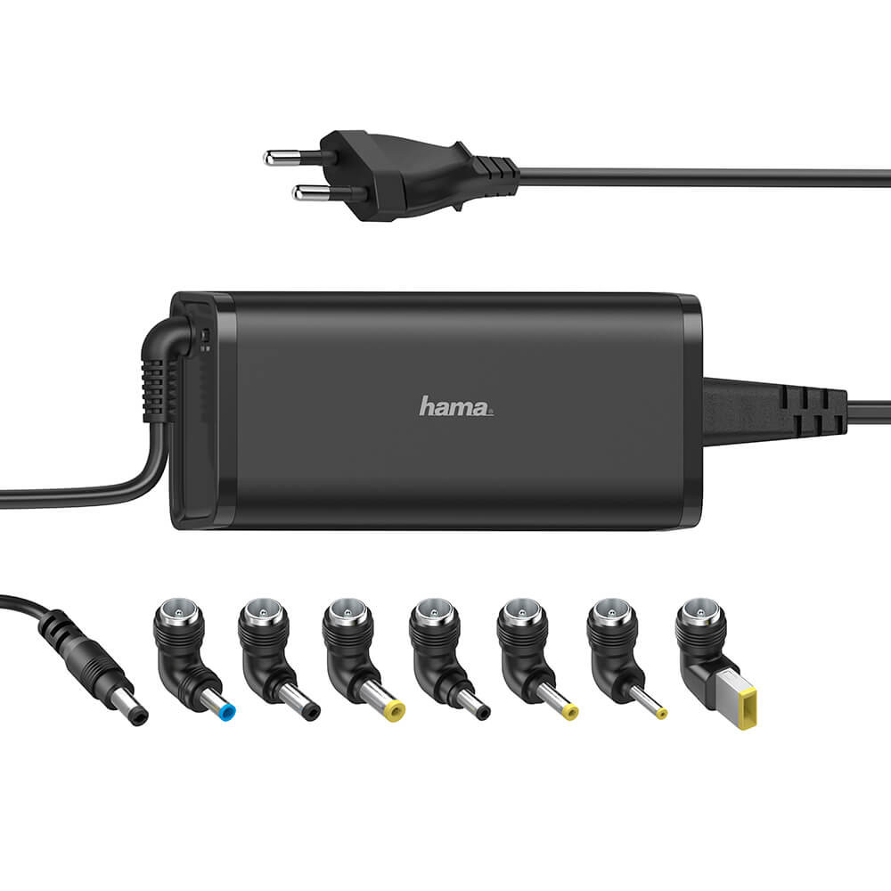 BildeHAMA Strømforsyning Universal 100-240V 15-19V/90W 8x Adapter
