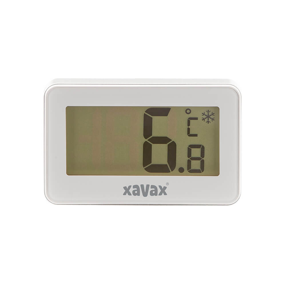 BildeXAVAX Digital Thermometer for Refrigerator and Freezer White