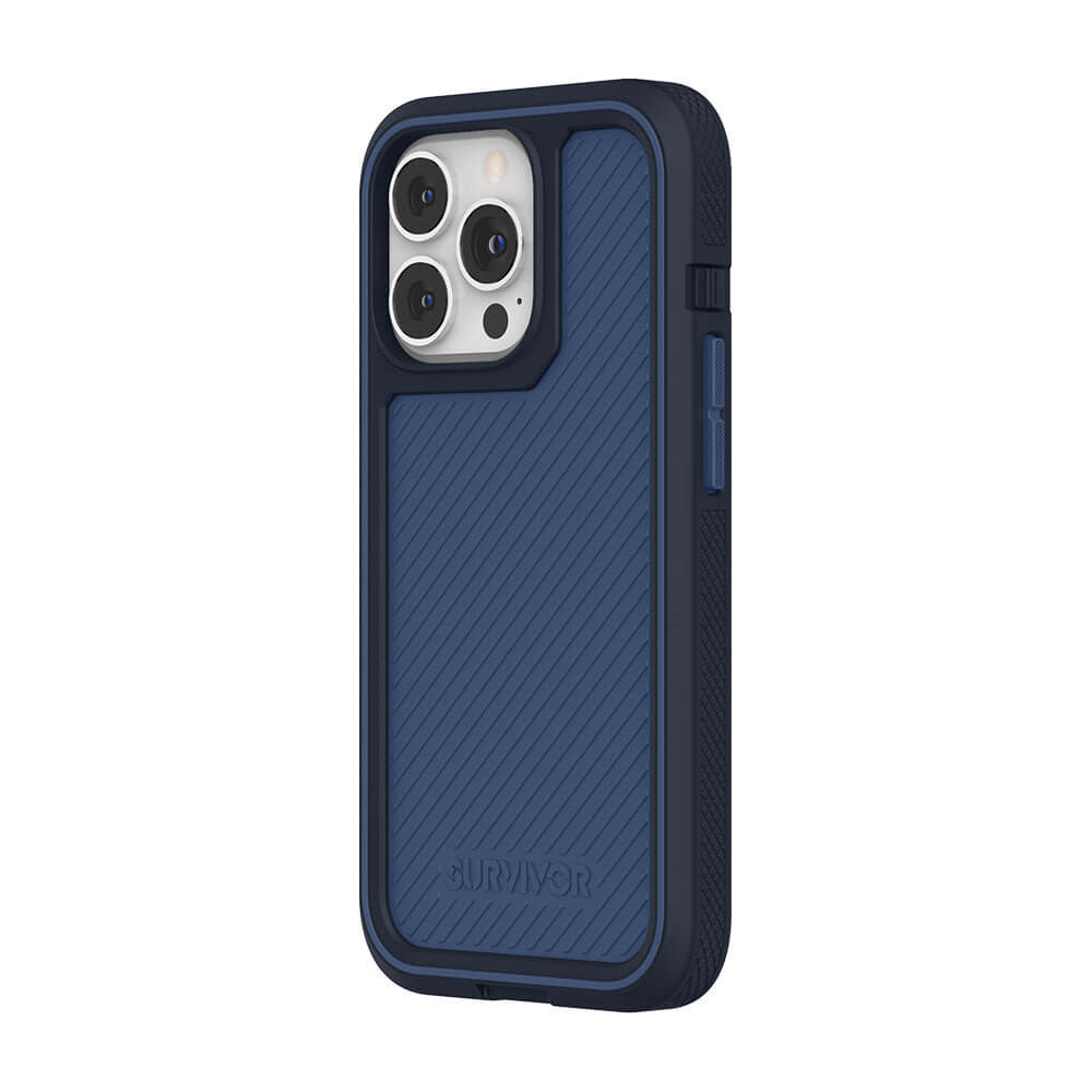 BildeSURVIVOR Mobilecase Earth iPhone 13 Pro Storm Blue