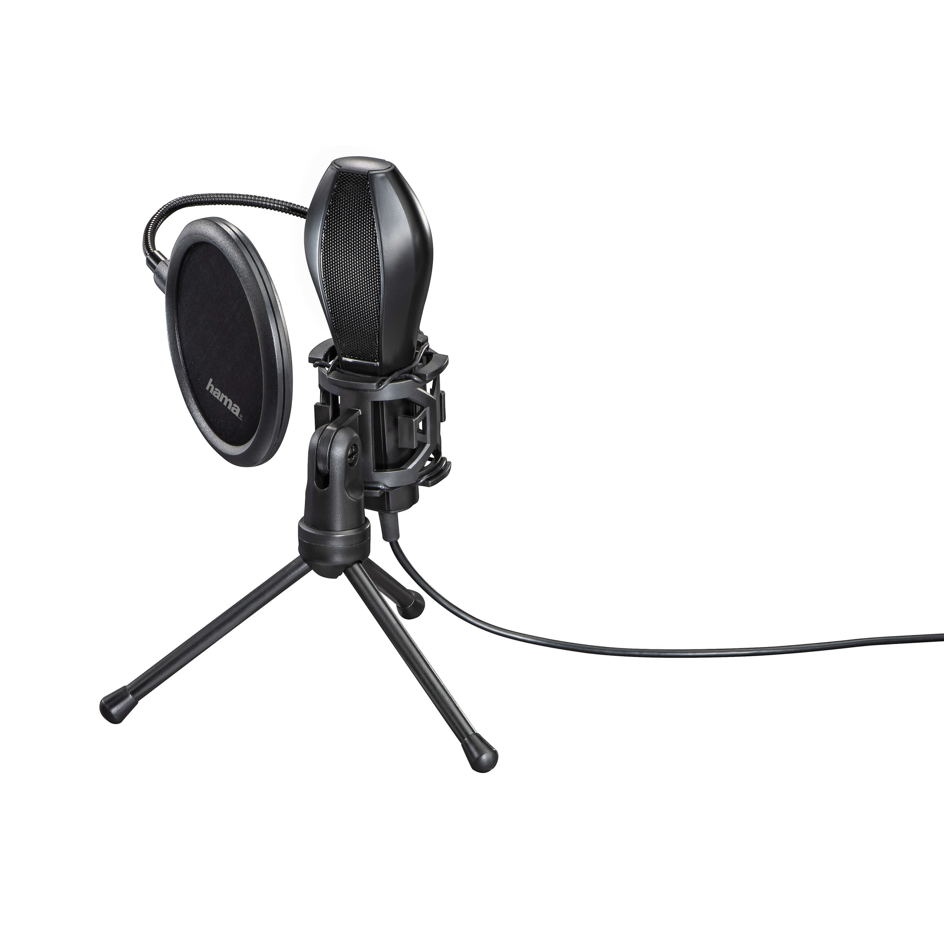 BildeHAMA Mikrofon Stream USB Svart