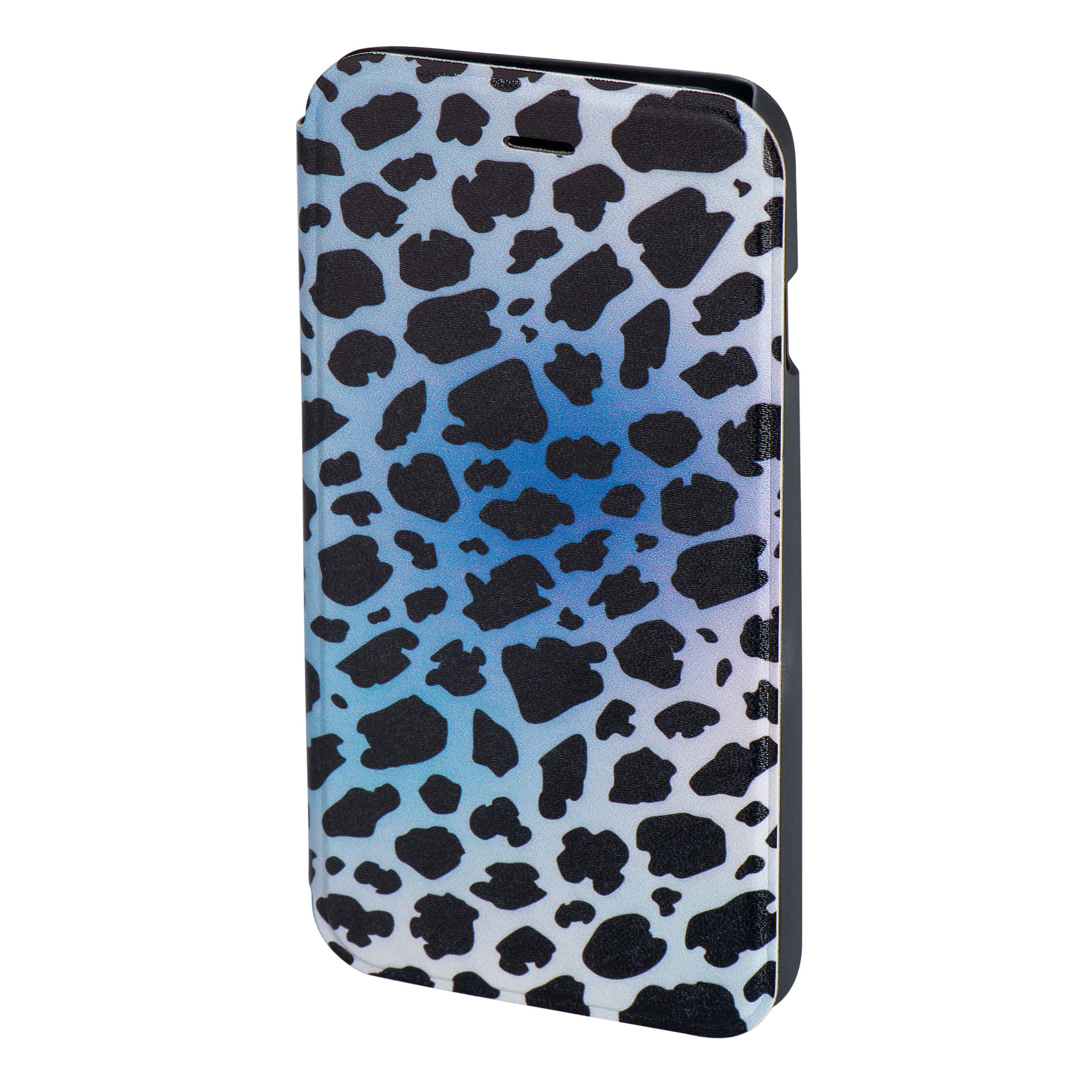 BildeHAMA Lommebokveske DesignLine iPhone6/6S Leopard Blå