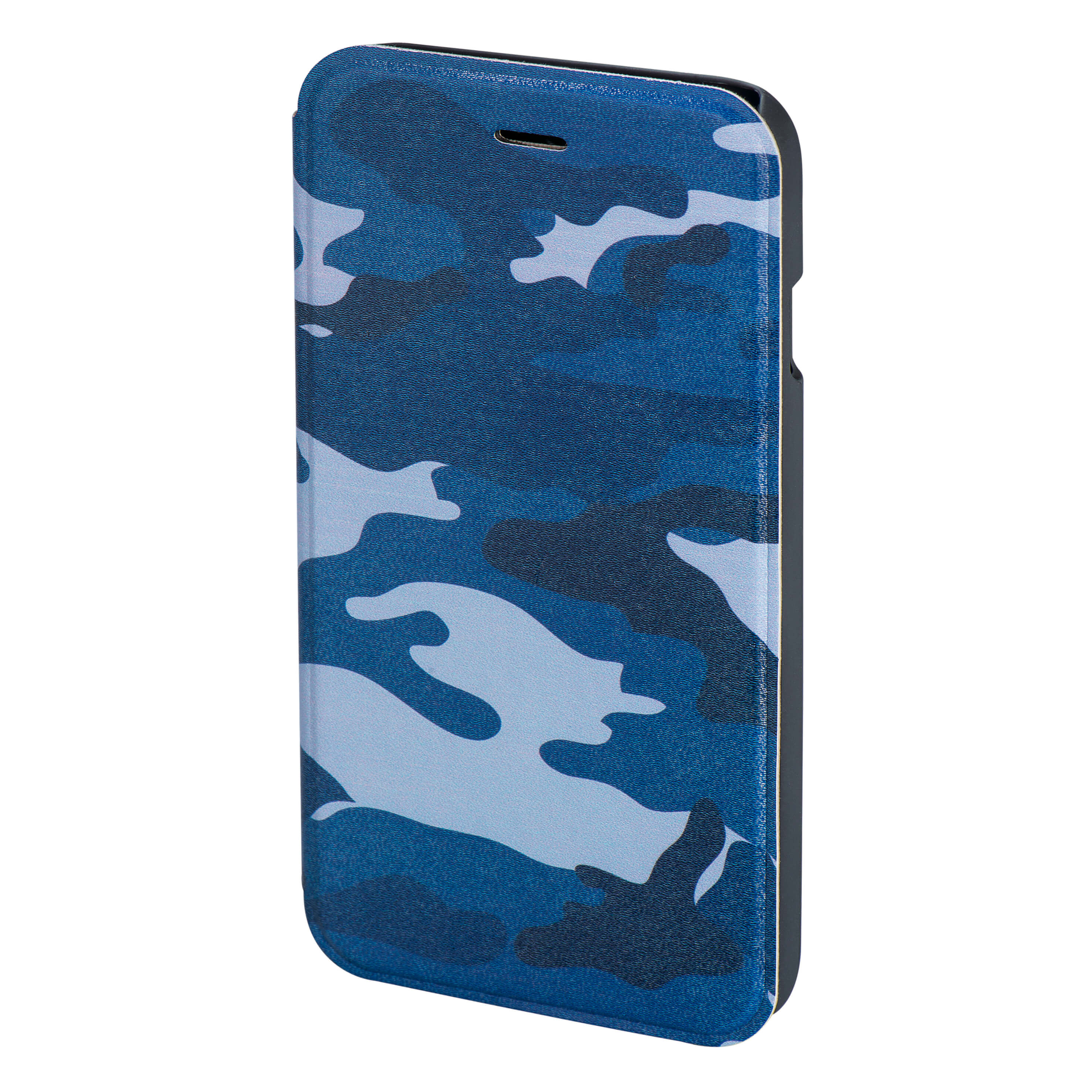 BildeHAMA Lommebokveske DesignLine iPhone6/6S Camo Blå
