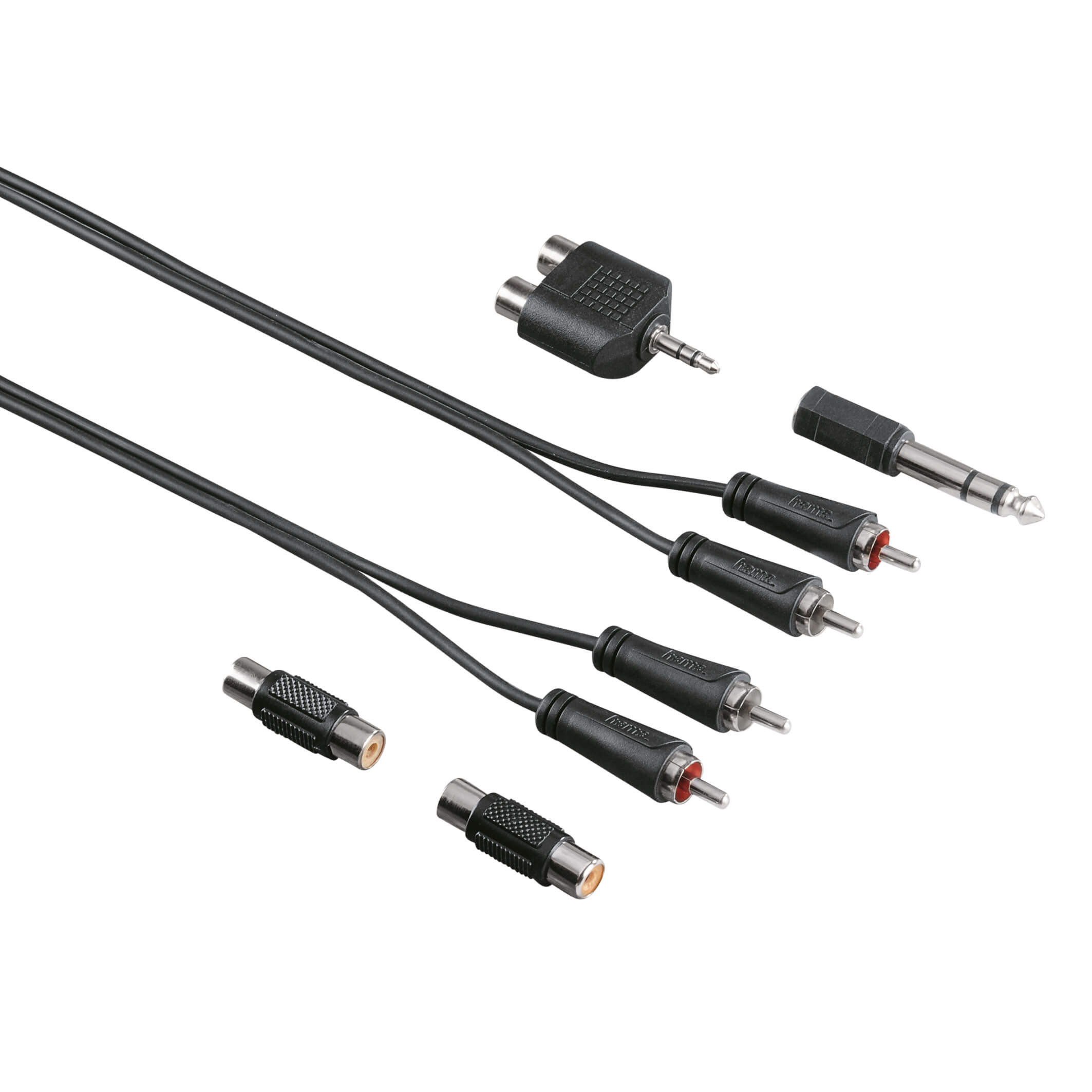 BildeHAMA audiokabel RCA tilkoblingssett 2,5m