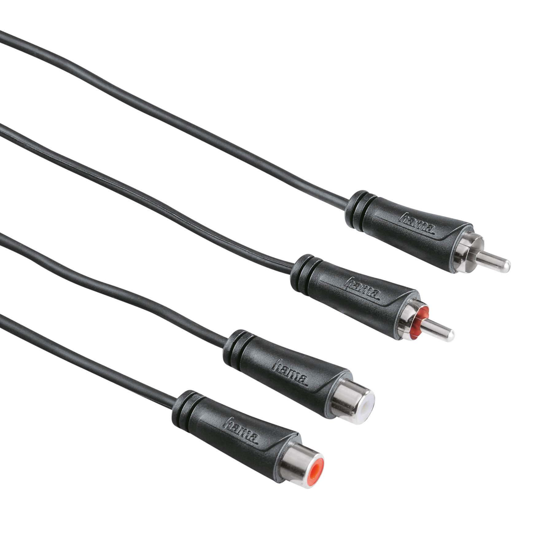 BildeHAMA audiokabel 2xRCA-2xRCA forlengning 1,5m