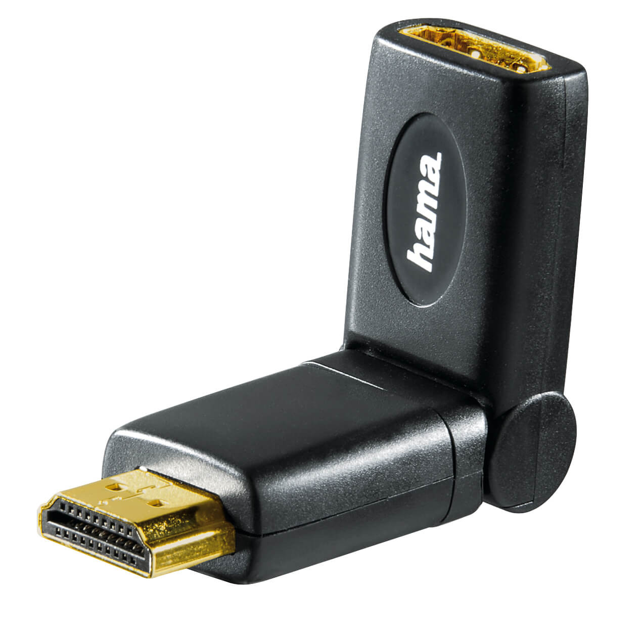 BildeHAMA Adapter HDMI Rotation Svart hun-han TL