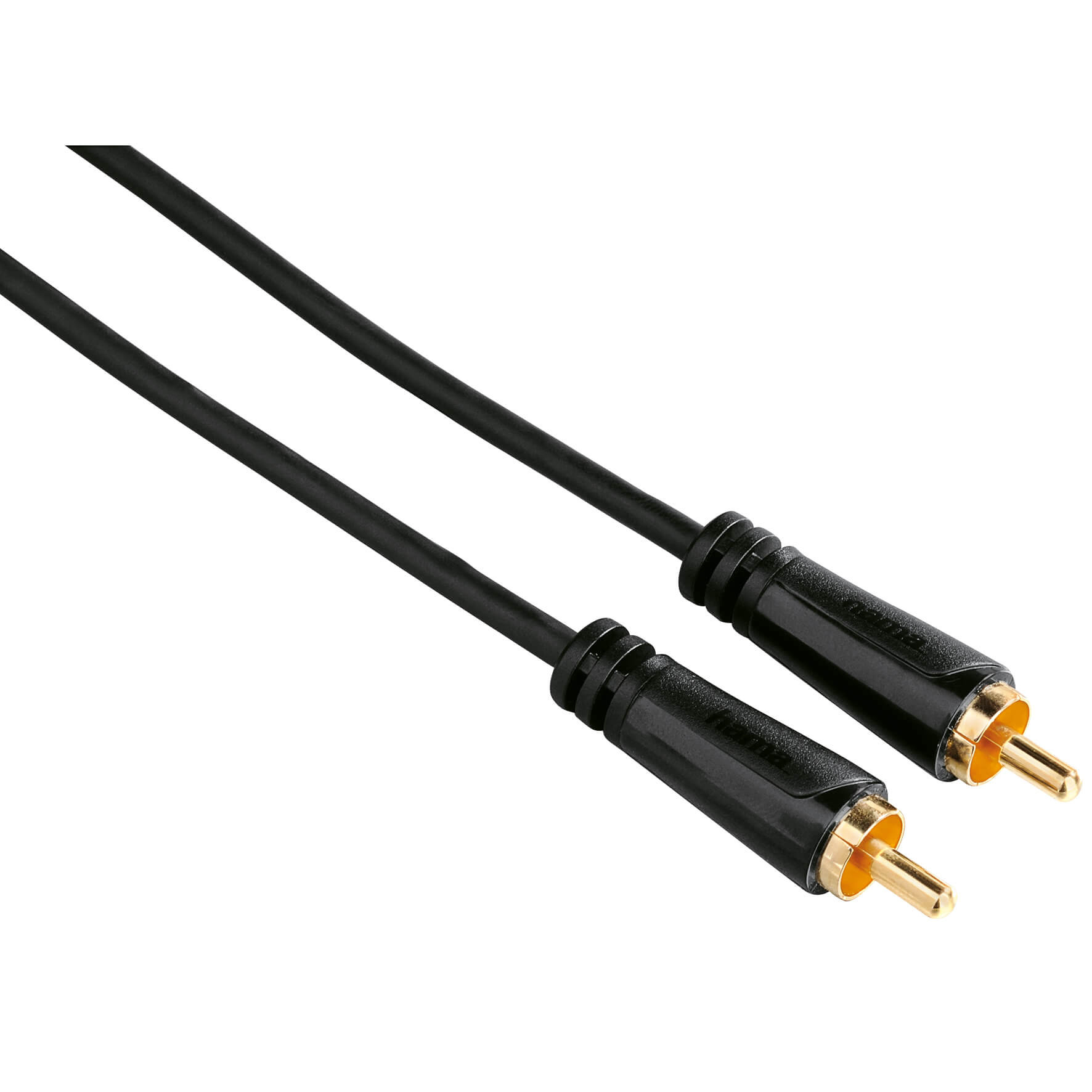 BildeHAMA RCA-RCA kabel 1,5m svart TL