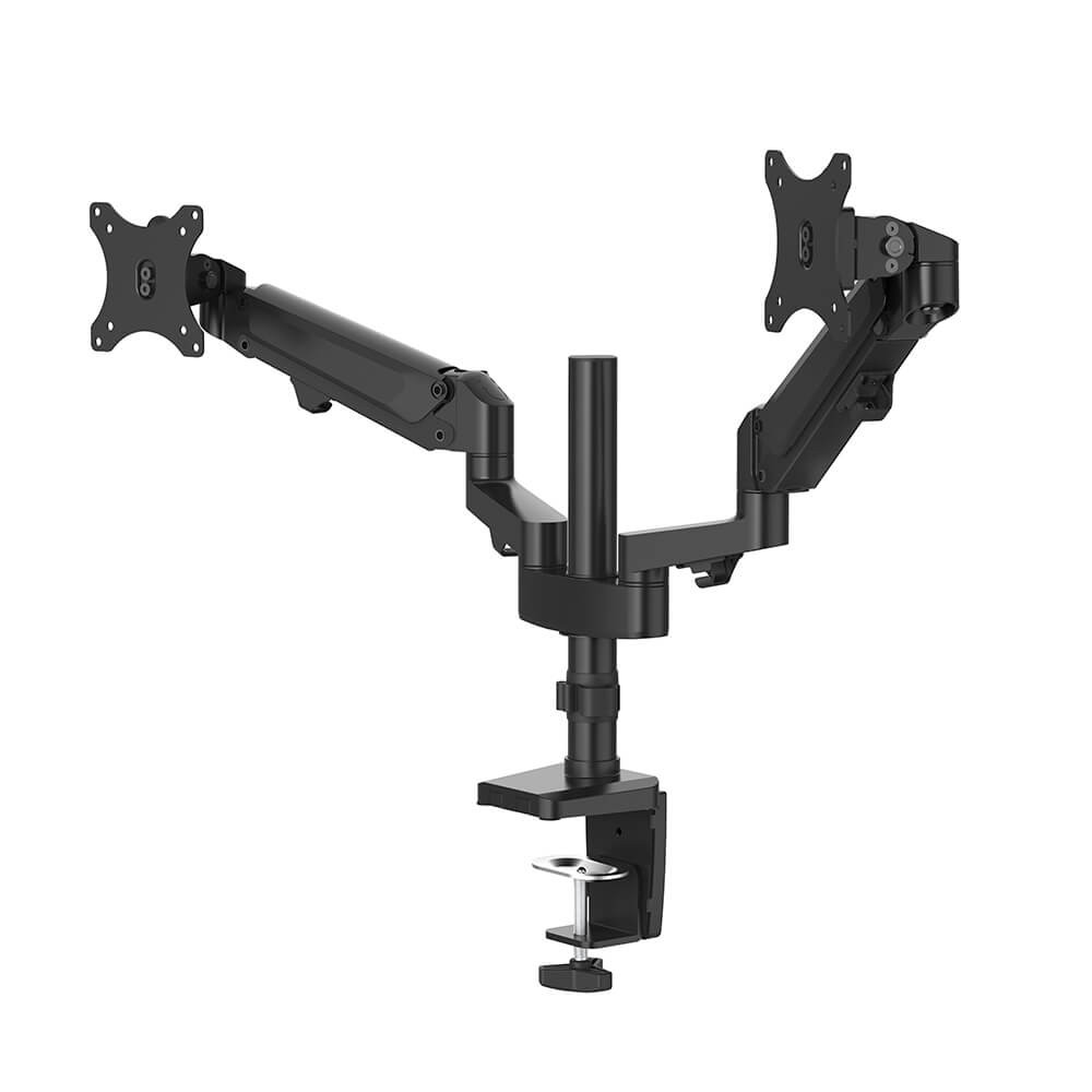 BildeHAMA Monitor Holder Performer Twin Black