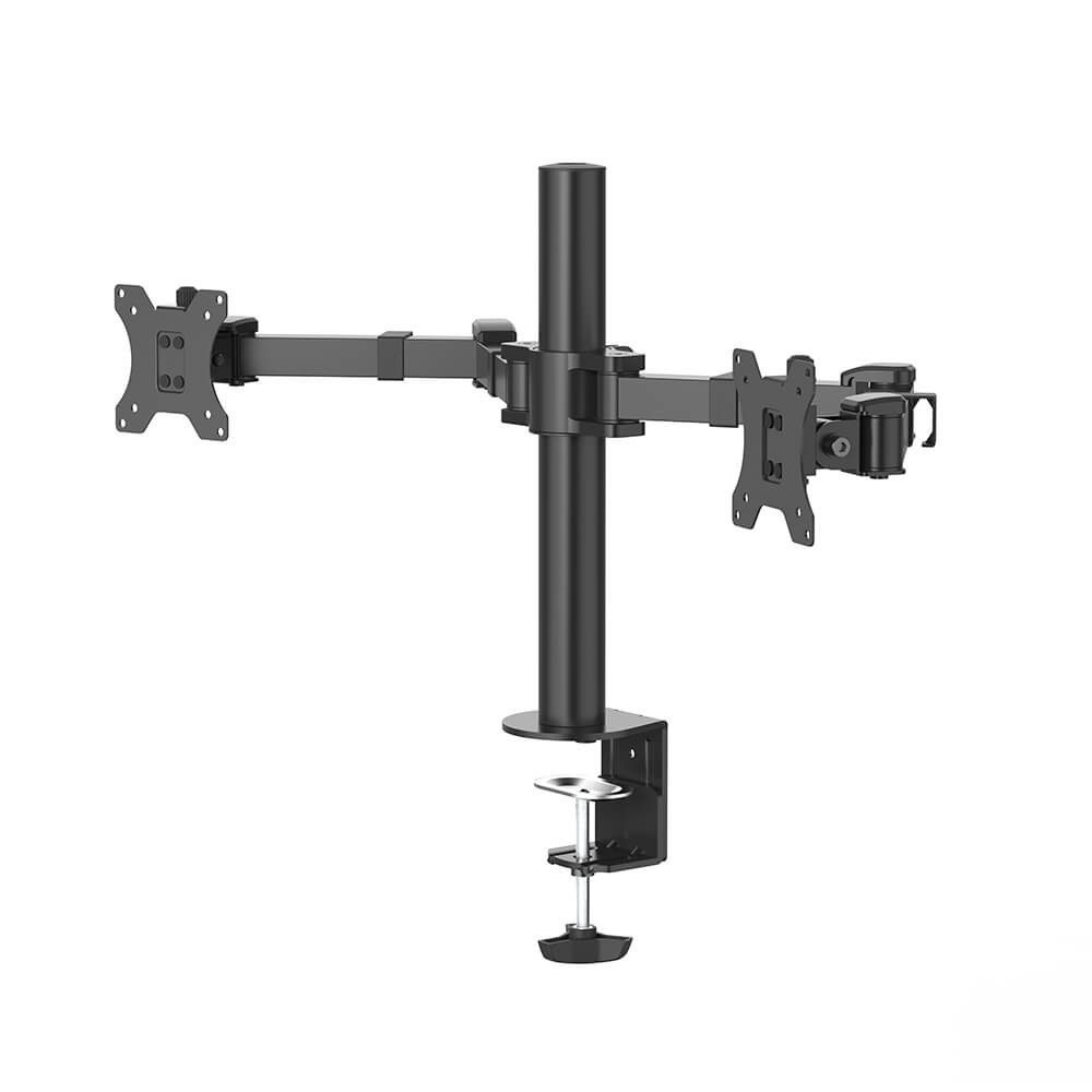 BildeHAMA Monitor Holder Operator Twin Black