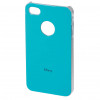 Hama iPhone 4 deksel Shiny turkis hardpl...