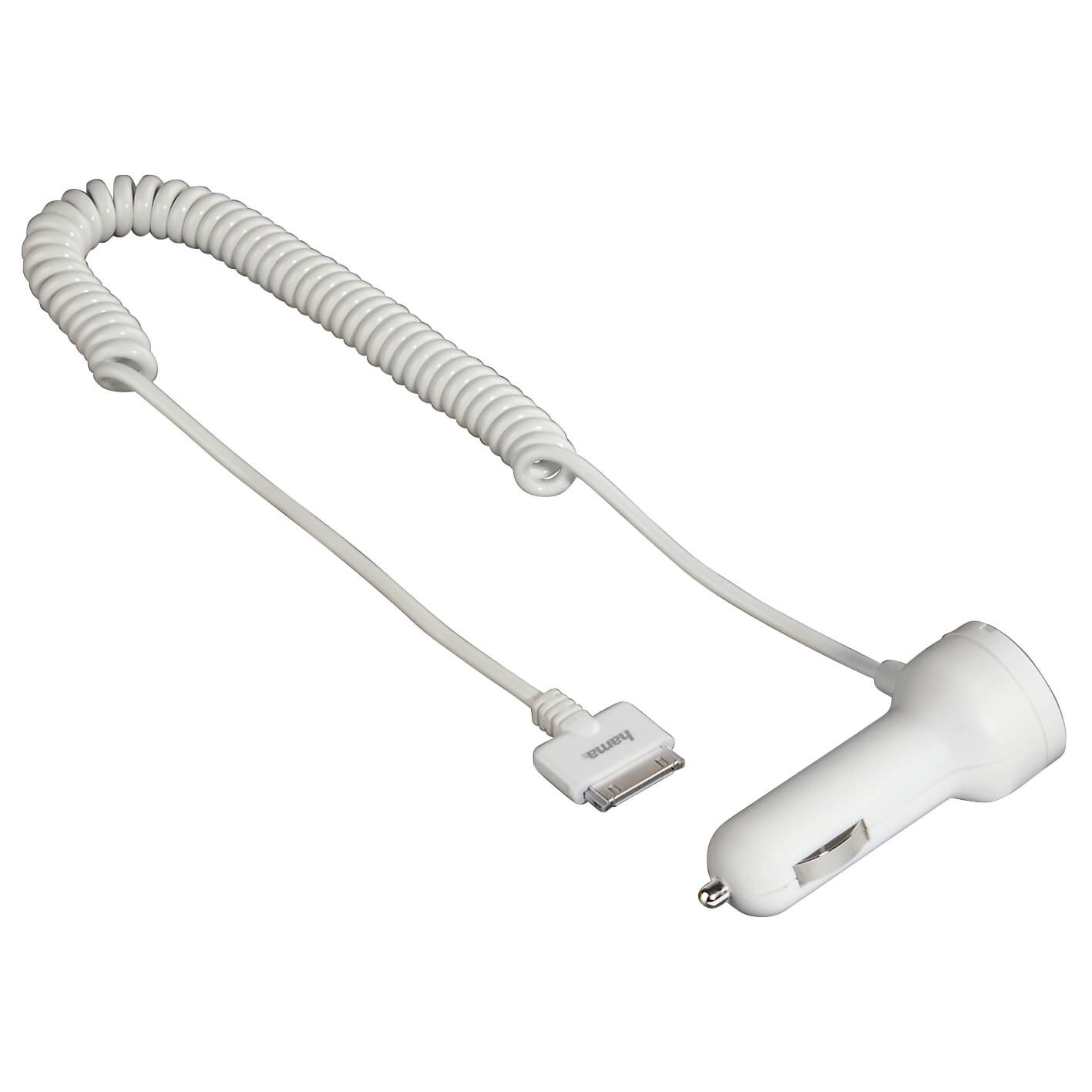 BildeHAMA iPhone4 lader 12V Hvit MFI