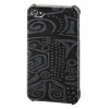 HAMA iPhone 4 deksel 3D svart hard cover