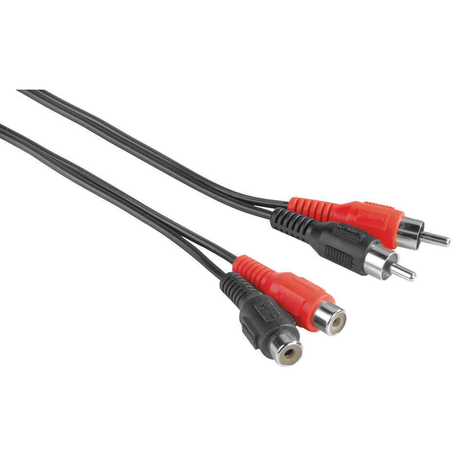BildeEXXTER Förl. 2xRCA-2xRCA 2,5m 2xHane-2xHona