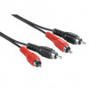 EXXTER Kabel 2xRCA-2xRCA 2,5m 2xHane-2xH...