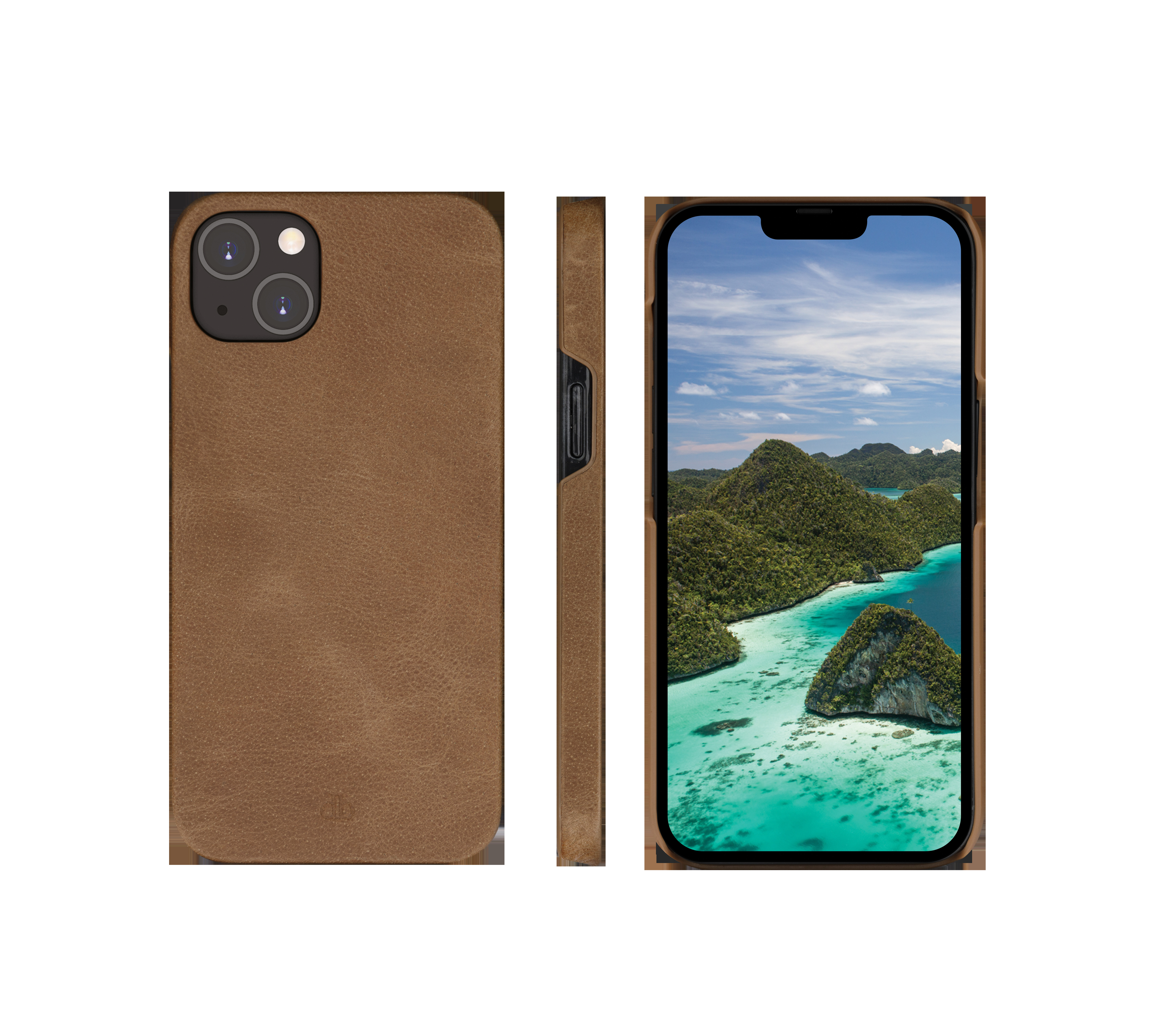 Lynge iPhone 14 Plus, Tan