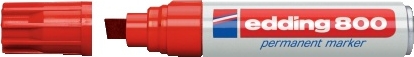 BildeMerkepenn Edding 800 Rød (5 stk)