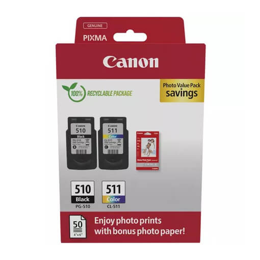 BildeCANON Ink 2970B017 PG-510/CL-511 Multipack