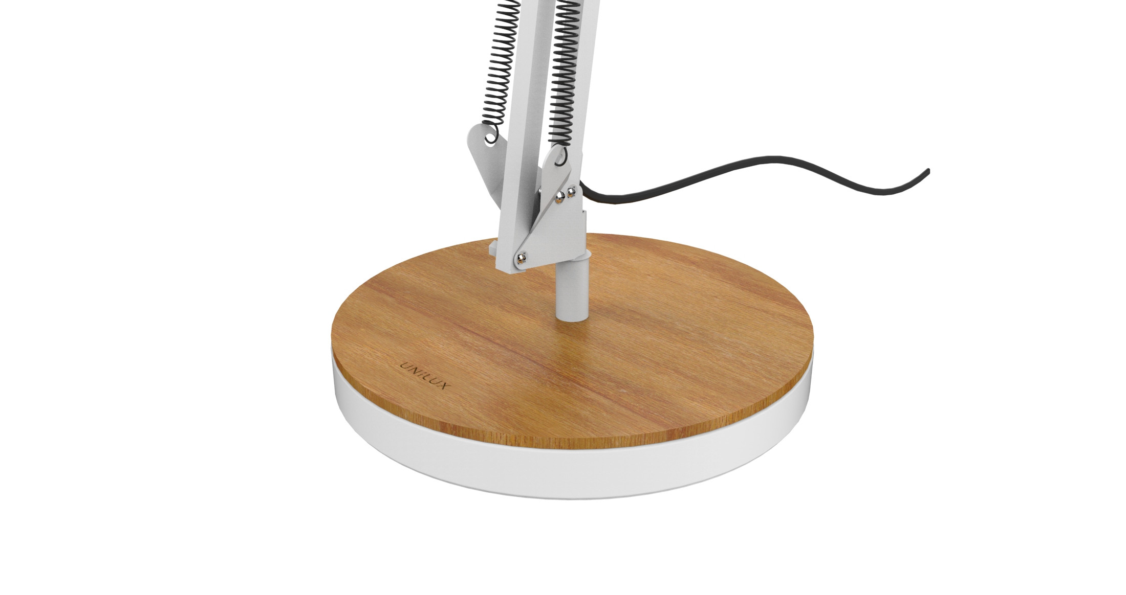 Lampe Unilux Led Baya Bamboo Hvit