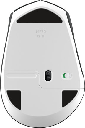 Logitech M720 Triathlon Trdls mus, Sort