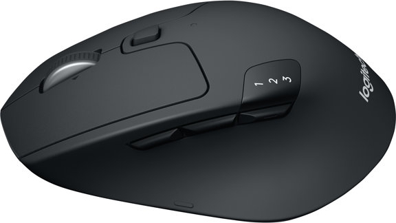 Logitech M720 Triathlon Trdls mus, Sort