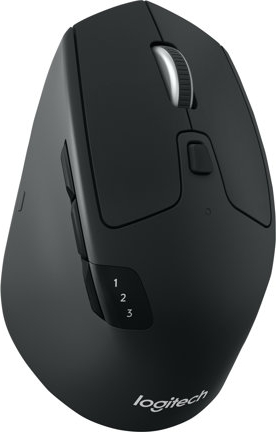 Logitech M720 Triathlon Trdls mus, Sort
