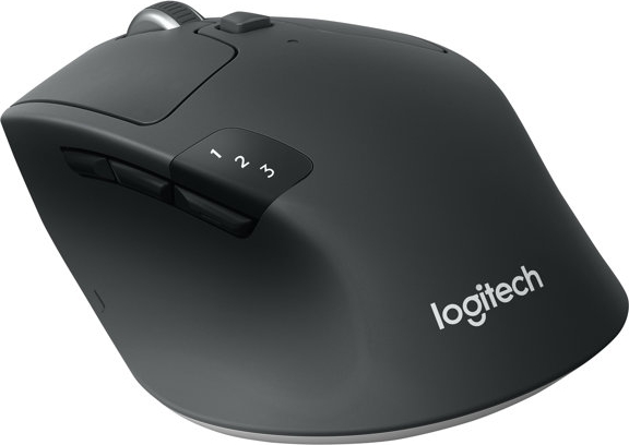 Logitech M720 Triathlon Trdls mus, Sort