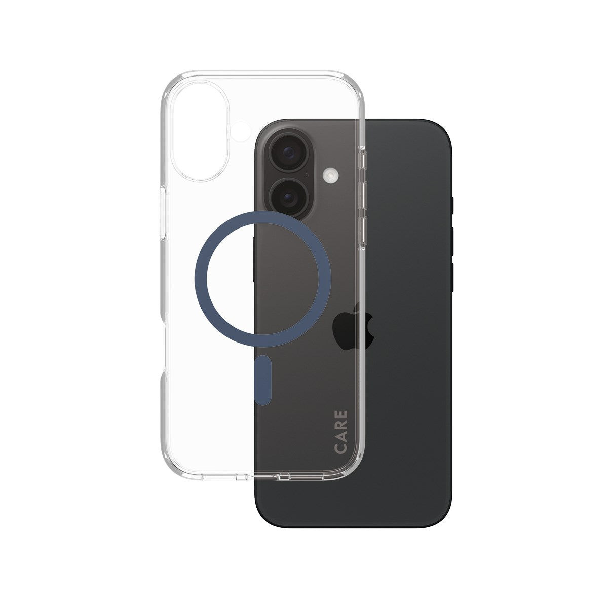 BildeCARE iPhone 16 Plus Flagship Case Transp. Urban Bl MagSafe