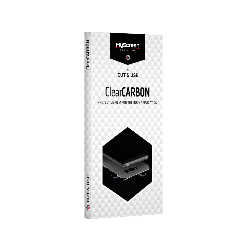 MyScreen ClearCARBON Protective Film 7" Wet inst