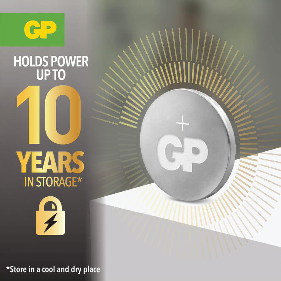 GP Lithium Coin Cell CR1220 1-pack