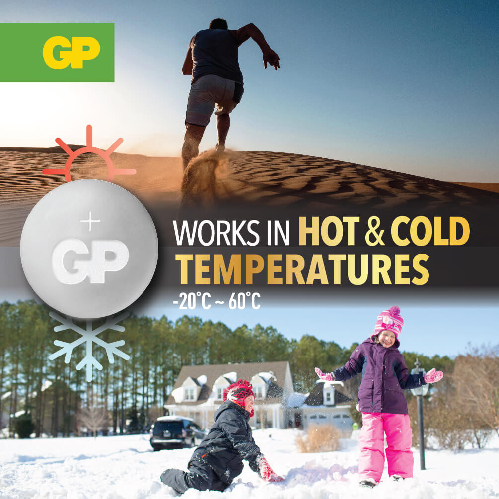 GP Lithium Coin Cell CR3032 1-pack