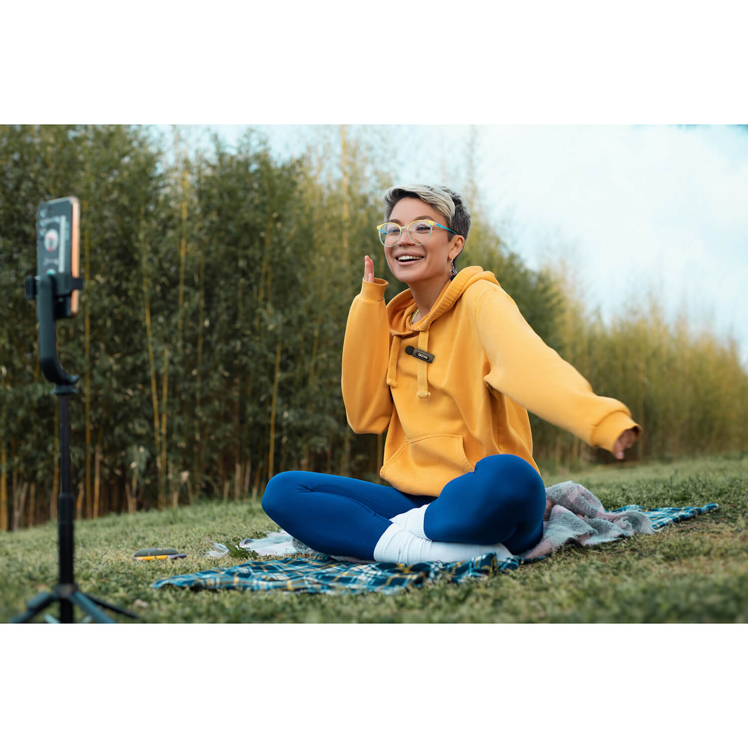 BOYA Wireless Microphone x1 BY-V10 v2.0 Mini USB-C 2.4GHz
