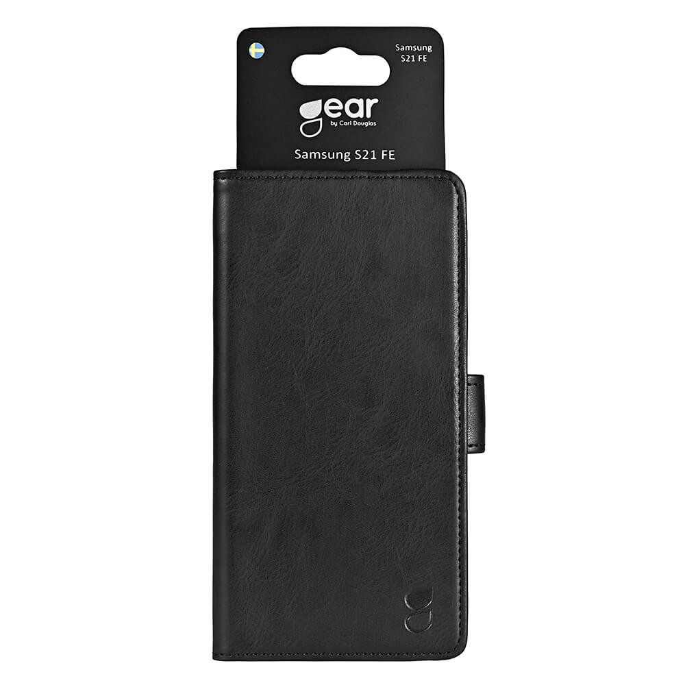 GEAR Lommebokveske Svart Samsung S21FE 5G