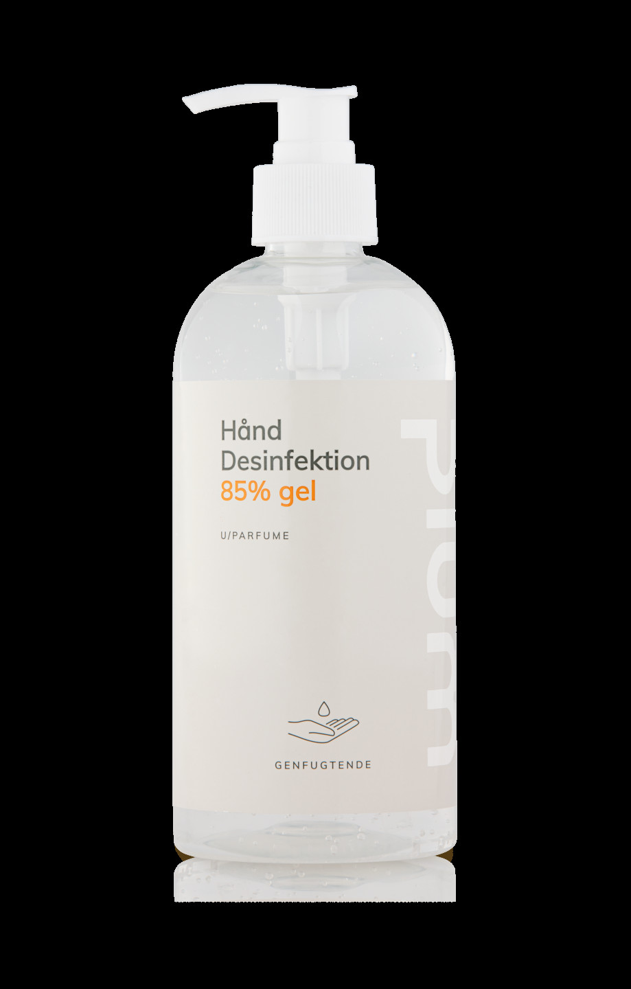 BildePLUM Hnddesinfeksjon 85% Gel 500 ml pumpeflaske