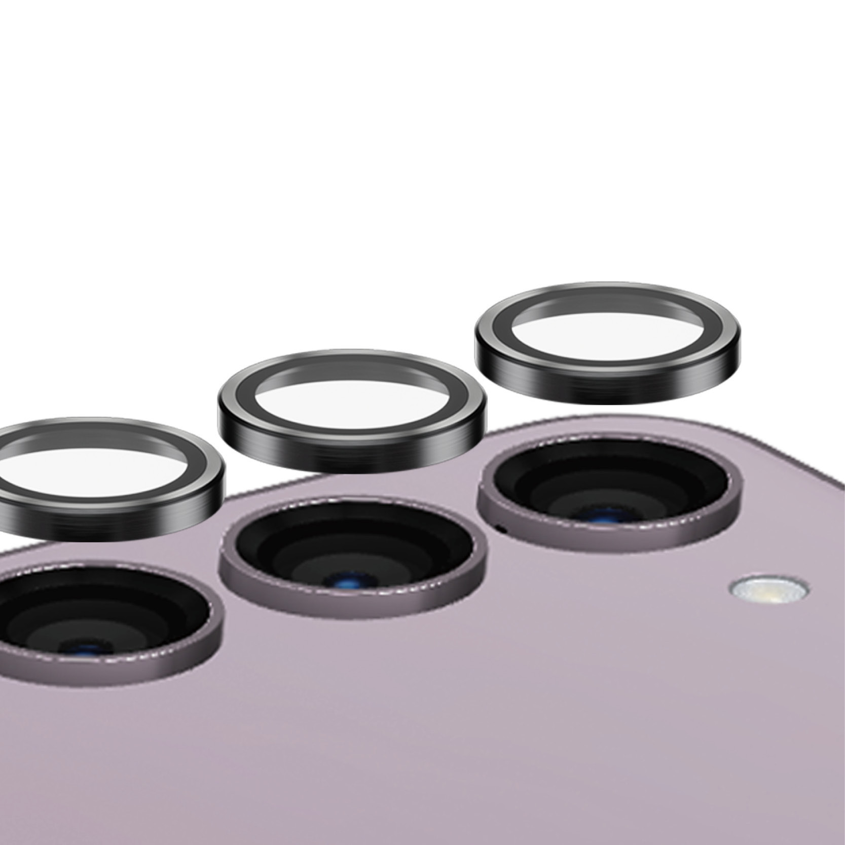 BildePG Hoops Camera Lens Protector Galaxy S24 Plus Black