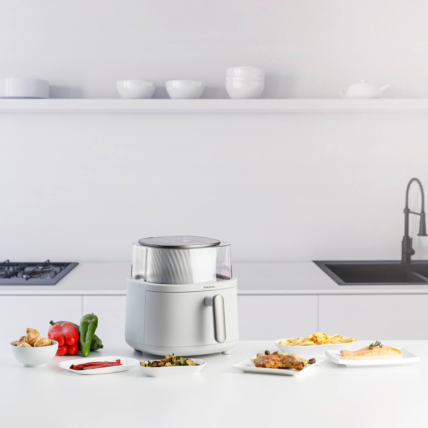 BildeTAURUS Air Fryer Aero Crisp Spin 6L