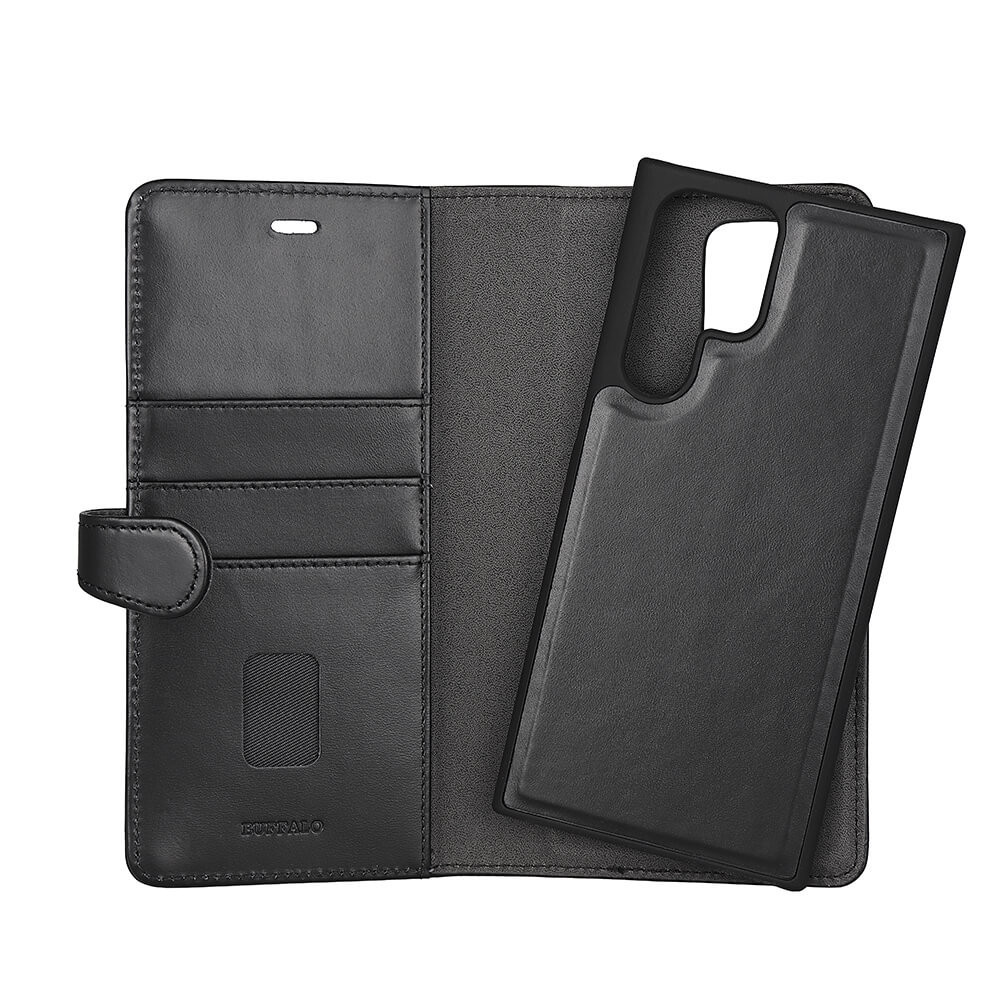 BUFFALO Mobile Case 2in1 Samsung S22 Ultra 3 card Black