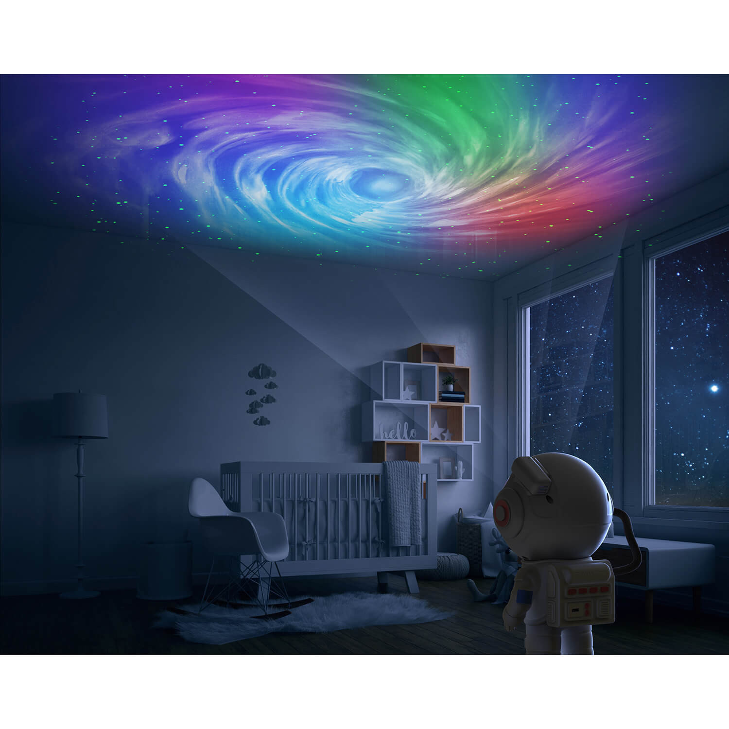 MOB Stellar Light Space White Austonaut