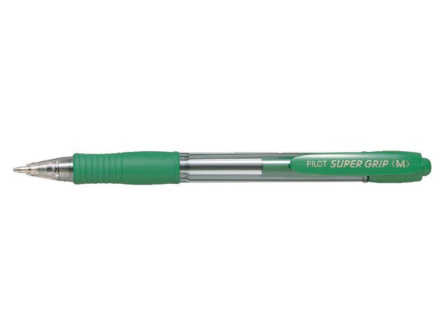 BildeKulepenn Pilot Supergrip 1,0Mm Grønn (12 stk)
