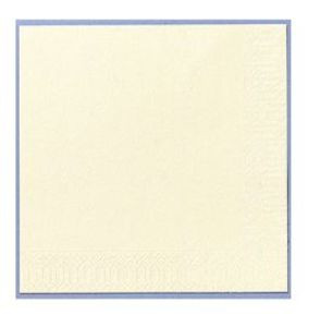 Serviett Duni 3L 24Cm Vanilje (250 stk/pk, 8 pakker)